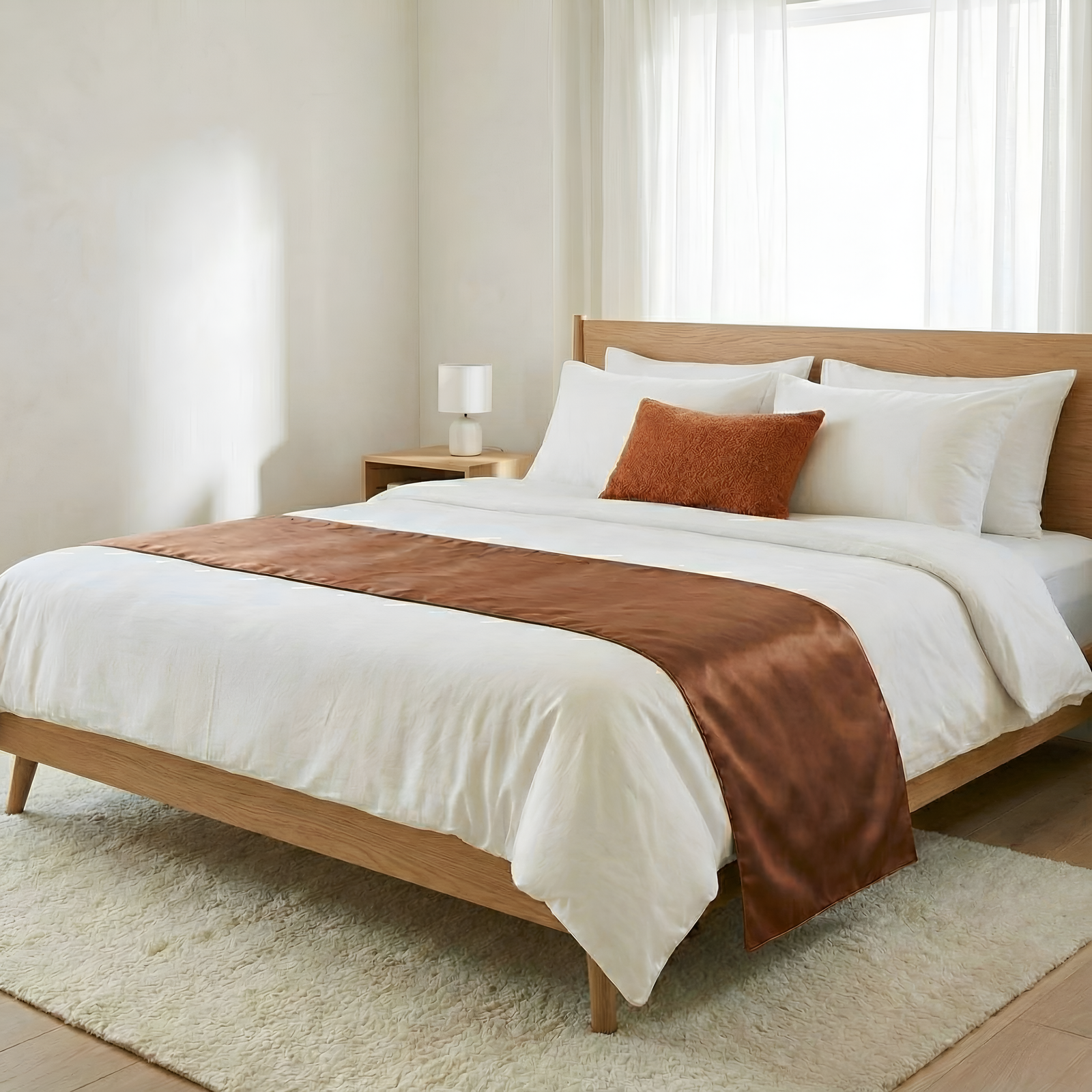Bed Runner – Brown